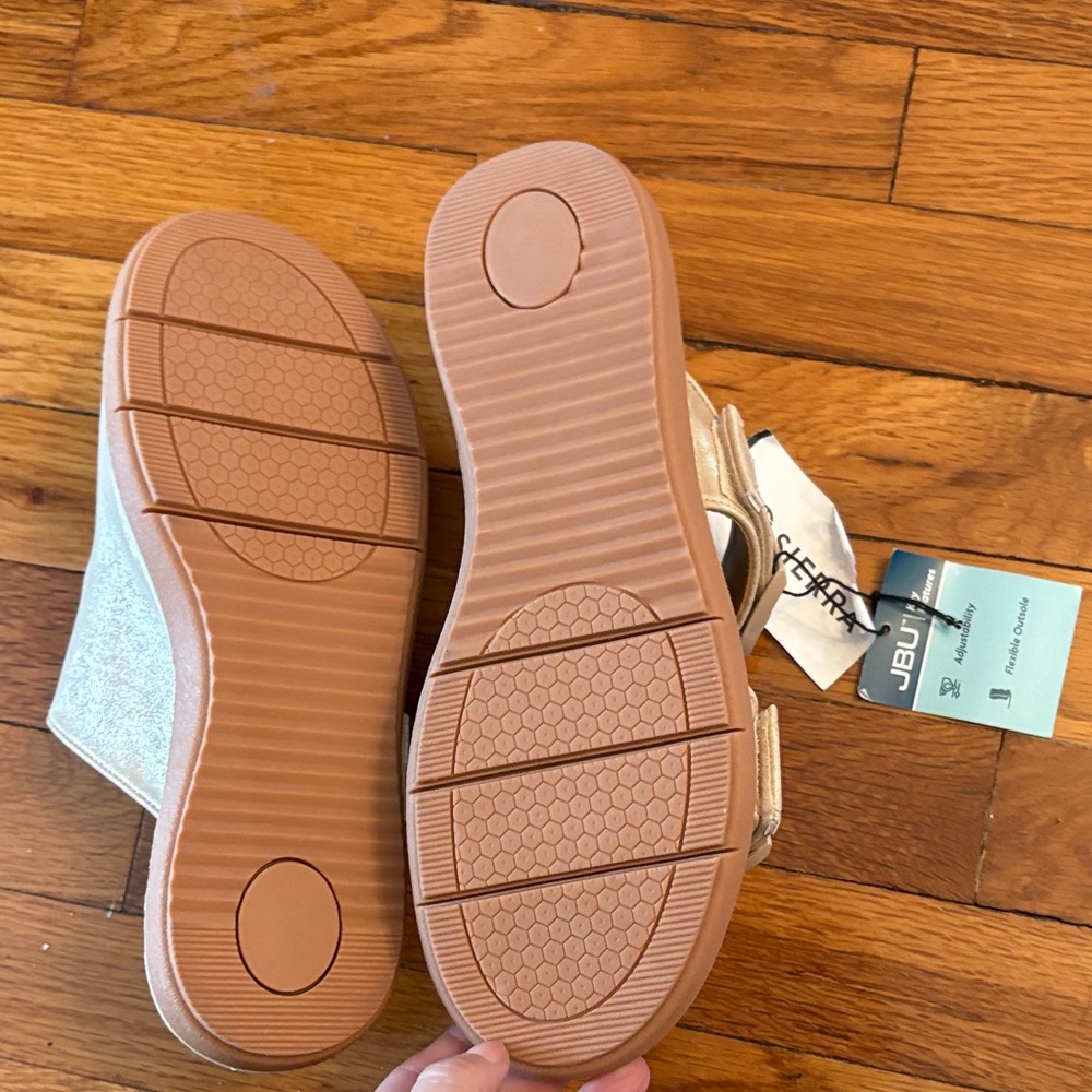 JBU Kona Metallic Slide Sandals - sz 10 NWT - Picture 4 of 5